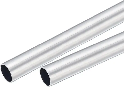Miniatura 37 de uxcell Tubo redondo de aluminio 6063 0.157 in OD 0.118 in diámetro interior 11.811 in longitud tubería