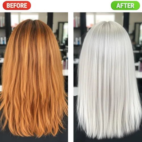 Miniatura 5 de Kachita Spell Aclarador profesional para el cabello azul con tecnología Plex, hasta 9 niveles de polvo blanqueador y decoloración del cabello