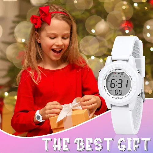 Miniatura 21 de Relojes para niñas y niños, relojes LED impermeables para niños - Los mejores regalos para niños