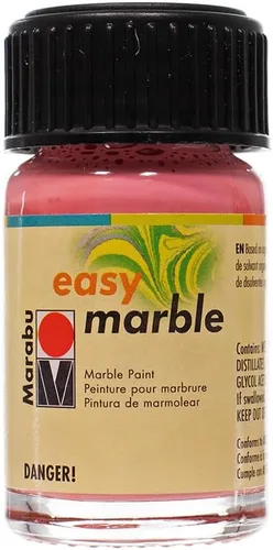Miniatura 10 de Craft County Pintura de mármol – Pintura para cerámica, papel y vidrio – Crea manualidades multicolores únicas – Solo tienes que añadir agua