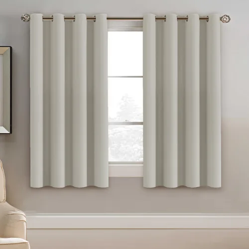Miniatura 31 de H.VERSAILTEX - Cortinas blackout con aislamiento térmico y ojales en la parte superior, para patios, puertas correderas y división de habitaciones