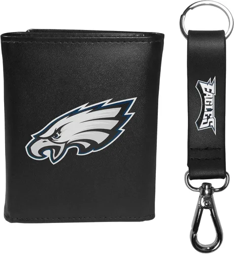 Miniatura 24 de Siskiyou Sports NFL unisex Tri-fold Wallet & Strap Key Chain