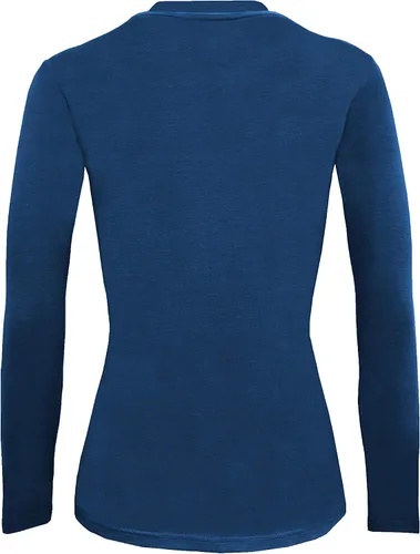 Miniatura 62 de Natural Uniforms Camiseta Under Scrub para mujer, cuello redondo, manga larga, paquete de 3, paquete múltiple de 3