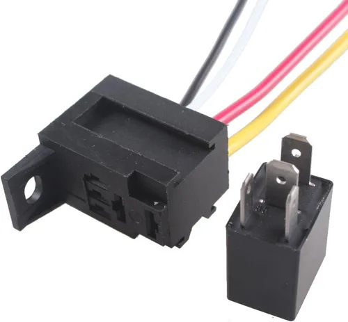 Miniatura 3 de Cable conector para relé de auto, de E Support, 12 V, 30 A, 40A, 60A, 80A SPST, SPDT 4 pines, 5