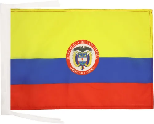 Miniatura 505 de Bandera de México AZ FLAG, 45.7 x 30.5 cm, con cordones - Pequeñas banderas mexicanas de 30 x 45 cm - Bandera de 45.7 x 30.5 cm