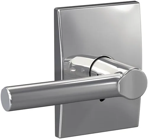 Miniatura 11 de Schlage Custom FC21 BRW 716 CEN Broadway - Manilla con cerradura Century para pasillos y armarios y baño, bronce envejecido