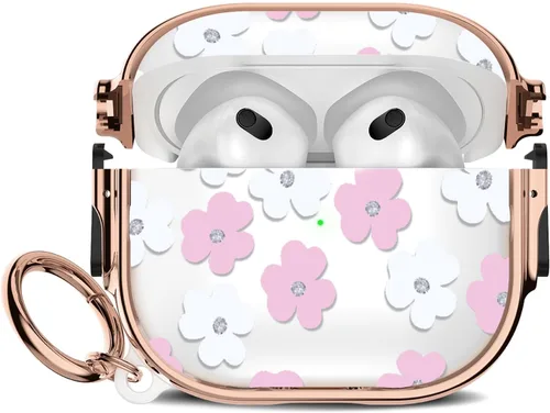 Miniatura 122 de Maxjoy para Funda Linda de AirPods 2 (2019) con Bloqueo de Seguridad, Compatible con Funda de AirPod de 2ª Generación de Mármol para Mujeres
