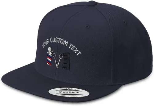 Miniatura 19 de Speedy Pros Gorra Snapback para hombre, de ala plana, con logotipo de peluquero, bordado, de acrílico
