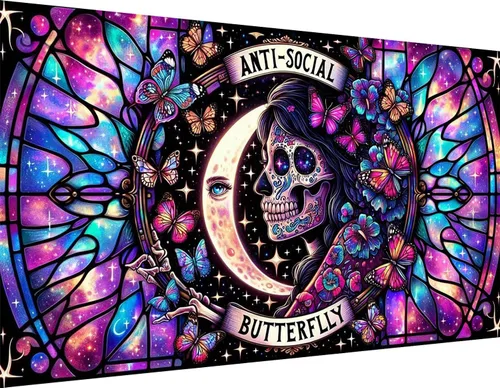 Miniatura 11 de ijbnhd Aurora - Pintura de diamantes grandes, kits de arte de diamantes grandes para adultos, pintura de diamante grande redondo de taladro