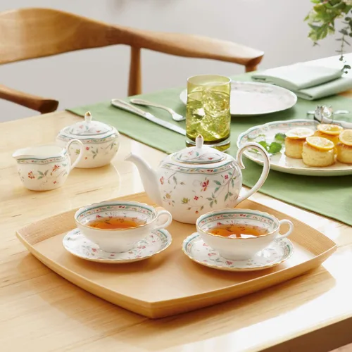 Miniatura 2 de Noritake Bone China flor Calico Sugar (pequeño) t50527 a/4409