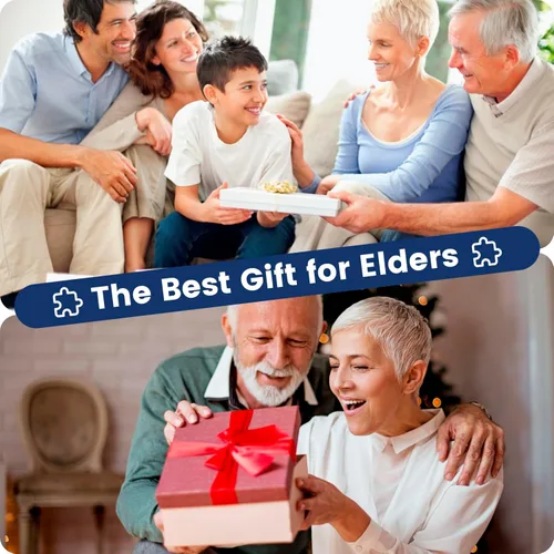 Miniatura 7 de Paquete de 6 rompecabezas de 16 piezas grandes para personas mayores, rompecabezas de demencia, productos y actividades de Alzheimer, rompecabezas