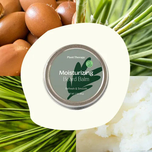 Miniatura 3 de Plant Therapy Hair Therapy Refresh & Smooth - Bálsamo para barba de 1.7 onzas, hidratante y rejuvenecedor, suaviza y suaviza tu barba con manteca