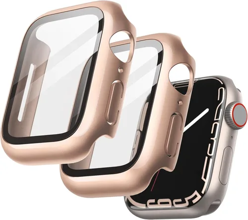 Miniatura 41 de JETech Funda con protector de pantalla para Apple Watch SE 3/2/1 (2025/2022/2020)/Series 6 5 4 de 1.575 pulgadas, cubierta protectora total, Negro