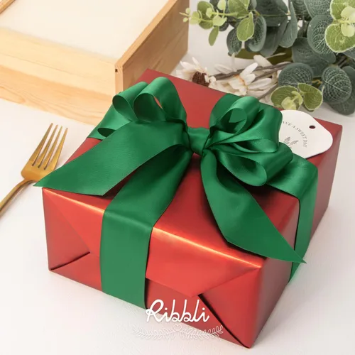 Miniatura 117 de Ribbli - Cinta de satén de doble cara dorada, 1/2 pulgada x 25 yardas, uso para ramo de lazos de manualidades, envoltura de regalos, decoración