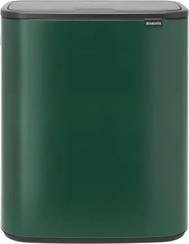Miniatura 21 de Brabantia Bo Cubo de basura - 1 cubo interior de 9.5 galones (acero mate FPP) cubo de basura para residuos/reciclaje, compartimento extraíble +
