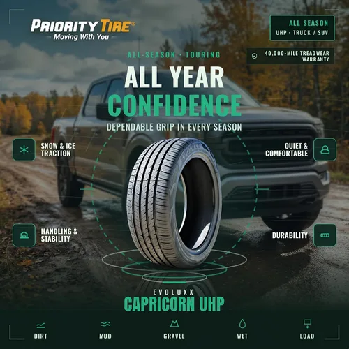 Miniatura 3 de Evoluxx Capricorn UHP - Neumático radial de alto rendimiento para automóvil de pasajeros para todas las estaciones 205/50R16 205/50/16 205/50-16 91W