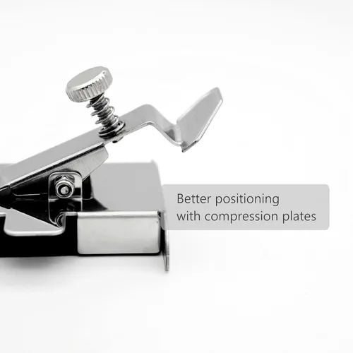Miniatura 4 de Guía de costura magnética para máquina de coser, pieza de pie guía, accesorios para máquina de coser WENICE 1 unidad Plata
