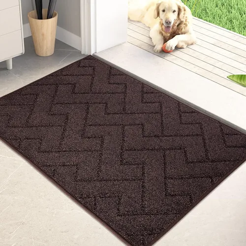 Miniatura 59 de PURRUGS Alfombra de fácil cuidado de 6 x 9 pies, antideslizante, lavable a máquina, tapete para puerta de perro, resistente a las manchas