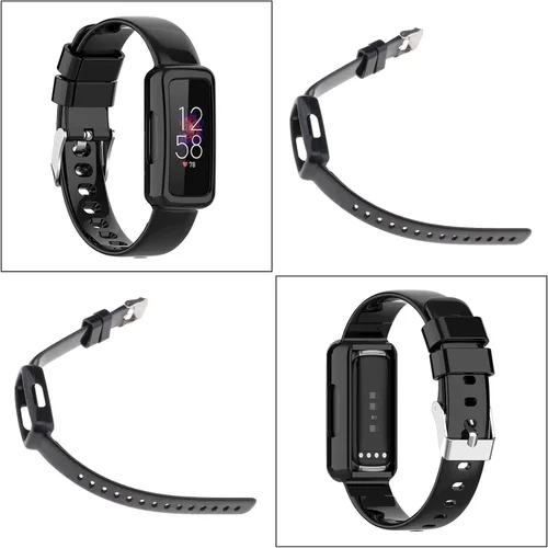 Miniatura 3 de SING F LTD Correa de reloj compatible con Fitbit Luxe/Inspire/Inspire HR/Inspire 2/Ace 2/Ace 3 Smartwatch Tracker Correa de reloj de repuesto suave