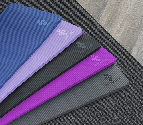 Miniatura 4 de SukhaMat Sukhamat - Rodillera de yoga para rodillas, codos, muñecas, extra gruesa, 0.59 pulgadas de grosor, 24 x 10 pulgadas, diseñada para una