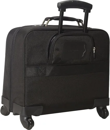 Miniatura 3 de Samsonite Maletín giratorio para portátil con ruedas en negro Negro