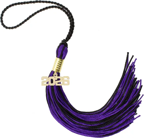 Miniatura 229 de Borla de graduación Aqua 2022, todos los colores escolares disponibles, fabricada en Estados Unidos