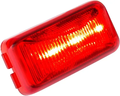 Miniatura 6 de Lumitronics RV Mini Thin Line 37 Series Sealed LED Marcador/Luz de liquidación (rojo)