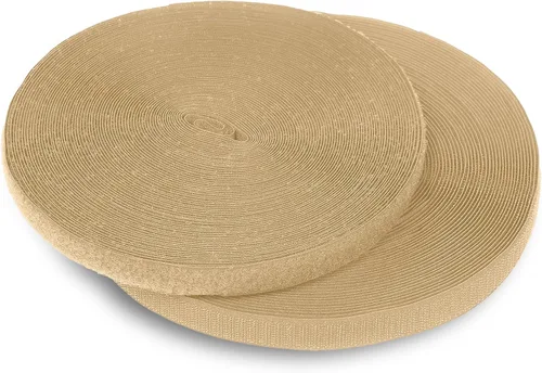 Miniatura 15 de Cinta de gancho y bucle de 4 pulgadas de ancho, verde follaje, para coser, no adhesiva, de 1 yarda de largo, cinta de gancho y bucle de nylon verde