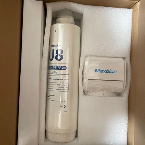 Miniatura 9 de Outlet Maxblue U8-ST - Filtro de agua para debajo del fregadero, 2 años de alta capacidad, reduce el plomo, cloro, metales pesados, mal sabor