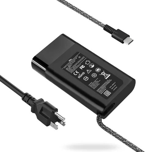 Miniatura 10 de SiKER Cargador USB C Chromebook de 45 W compatible con HP Chromebook x360 14 11 G5 G6 G8 EE 14-ca051wm, Lenovo ThinkPad T480 c330 100e 300e, Dell