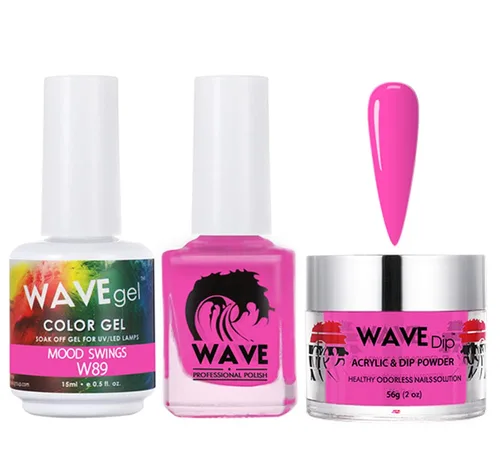 Miniatura 163 de WAVEGEL - Juego de gel de remojo, laca de uñas y polvo acrílico a juego - Colección Simplicity - #P109 Blizzard
