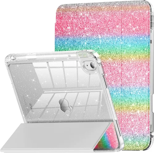 Miniatura 9 de INFILAND Funda compatible con iPad A16 de 11ª generación de 11 pulgadas 2025, funda para iPad de 10ª generación de 10.9 pulgadas, cubierta