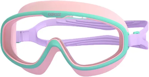 Miniatura 12 de COPOZZ Gafas de natación para niños de 8 a 12 años, visión amplia para jóvenes, antiniebla, sin fugas, gafas de natación transparentes para niños