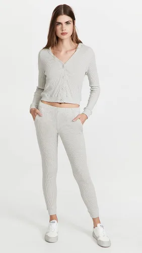 Miniatura 2 de Monrow Joggers Oat Rib para mujer