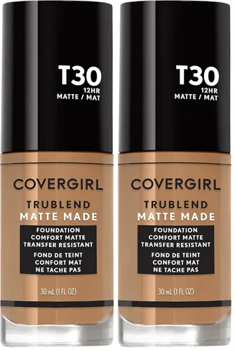 Miniatura 52 de COVERGIRL TruBlend Base Líquida Mate Made, Porcelana Clara, 1 Fl Oz FERIA DE PORCELANA