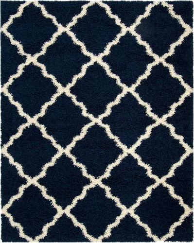 Miniatura 71 de Safavieh - Dallas Shag Collection SGD257A - Alfombra de área con diseño de enrejado de 10 x 14 pies