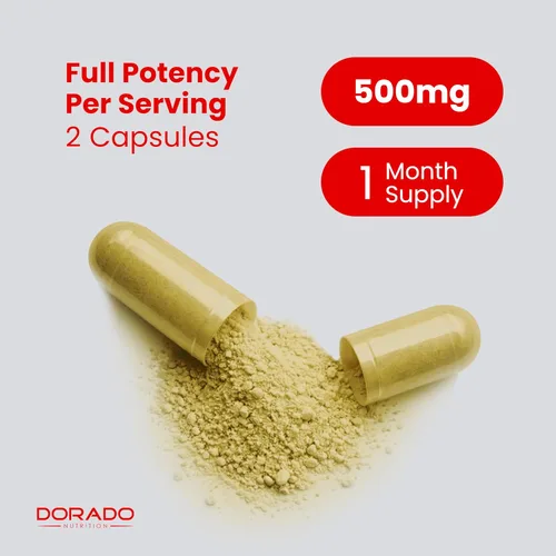 Miniatura 8 de Suplemento de berberina de 500 mg por porción (60 cápsulas) Berberina HCL para apoyo a la salud intestinal para hombres y mujeres - Suplementos