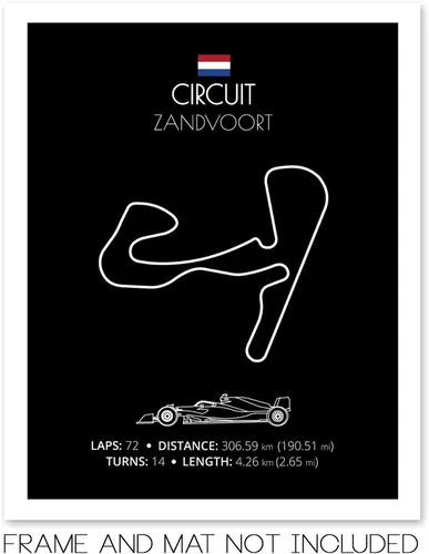 Miniatura 101 de Custom Car Posters Póster hecho a mano compatible con Autodromo Enzo e Dino Ferrari (Imola, Italia), póster de pista de carreras diseñado