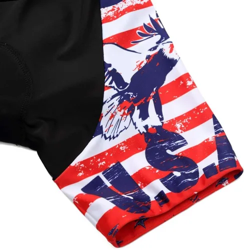 Miniatura 9 de JPOJPO hombres ciclismo Jersey conjunto,Bicicletas de la ropa del equipo pro manga corta MTB Bike Ropa Ciclismo