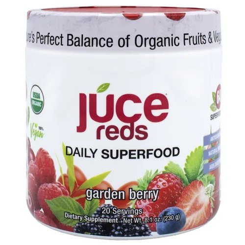 Terra Kai Organics JUCE Greens – Mezcla para bebida superalimento - Impulsa la inmunidad y la desintoxicación con USDA vegetales verdes orgánicos