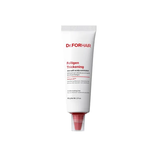 Dr.FORHAIR Folligen - Exfoliante de sal marina para el cuero cabelludo, 2.11 onzas, cuidado coreano del cuero cabelludo, exfoliante exfoliante,