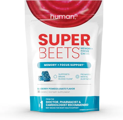 Miniatura 2 de Humann SuperBeets Memory + Focus & Turmeric Chews