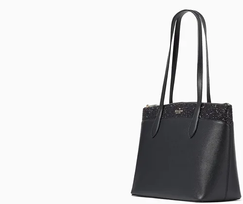 Miniatura 3 de Kate Spade New York Bolsa con purpurina flash