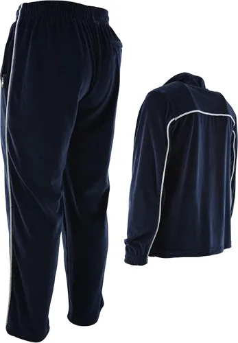 Miniatura 4 de ChoiceApparel Chándal de terciopelo para hombre con bolsillos con cremallera