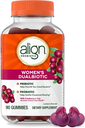 Miniatura 8 de Align Salud de la mujer, prebiótico + probiótico, con arándano para la salud femenina, ayuda a nutrir y añadir buenas bacterias para la salud