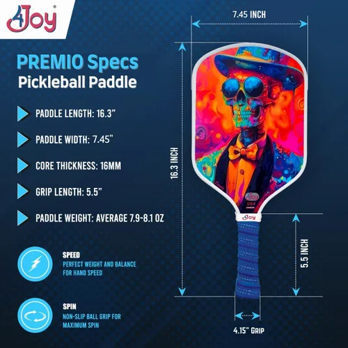 Miniatura 4 de 4Joy Serie Premio de paleta de pickleball