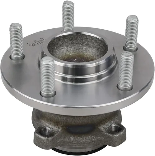 Miniatura 6 de Par de 2 bujes de rueda trasera y conjunto de rodamientos para modelos Mazda 3 2004-2008 sin ABS