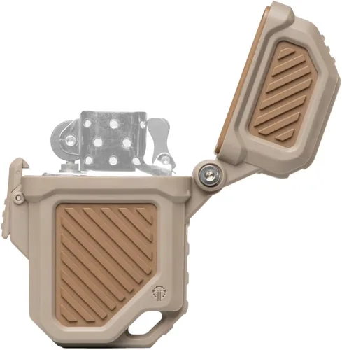 Thyrm PyroVault 2.0 - Armadura de encendedor compatible con insertos Zippo, para protección, menos evaporación y retención, fabricado en los Estados