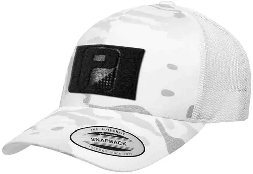 Miniatura 6 de Pull Patch Multicam - Gorra de camionero con diseño de camuflaje curvado, gorra táctica, superficie de bucle de 2 x 3 pulgadas para fijar parches