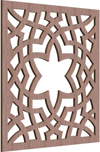Miniatura 12 de París - Paneles de pared decorativos de madera con calado, extra pequeños, 7 3/8 pulgadas de ancho x 7 3/8 pulgadas de alto x 1/4 pulgadas de alto